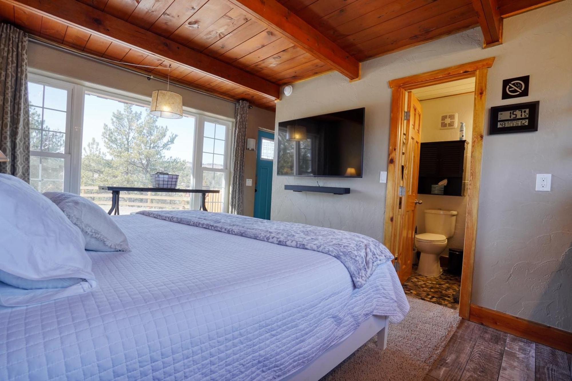 Sunrise Cabin At Highland Meadows هوت سبرنغز المظهر الخارجي الصورة