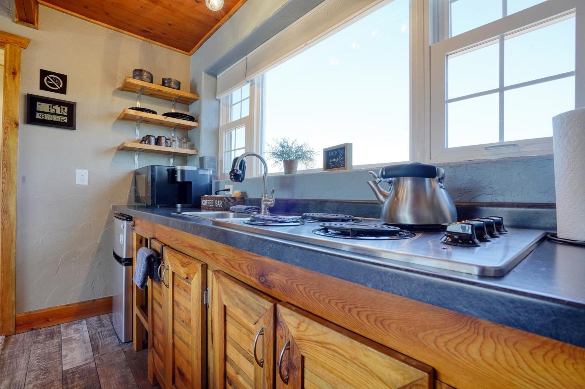 Sunrise Cabin At Highland Meadows هوت سبرنغز المظهر الخارجي الصورة